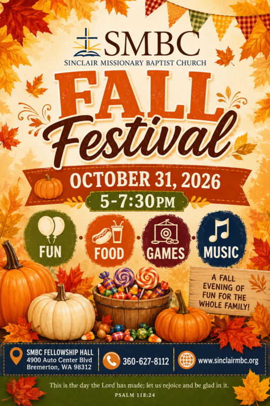 2026 Fall Festival Flyer